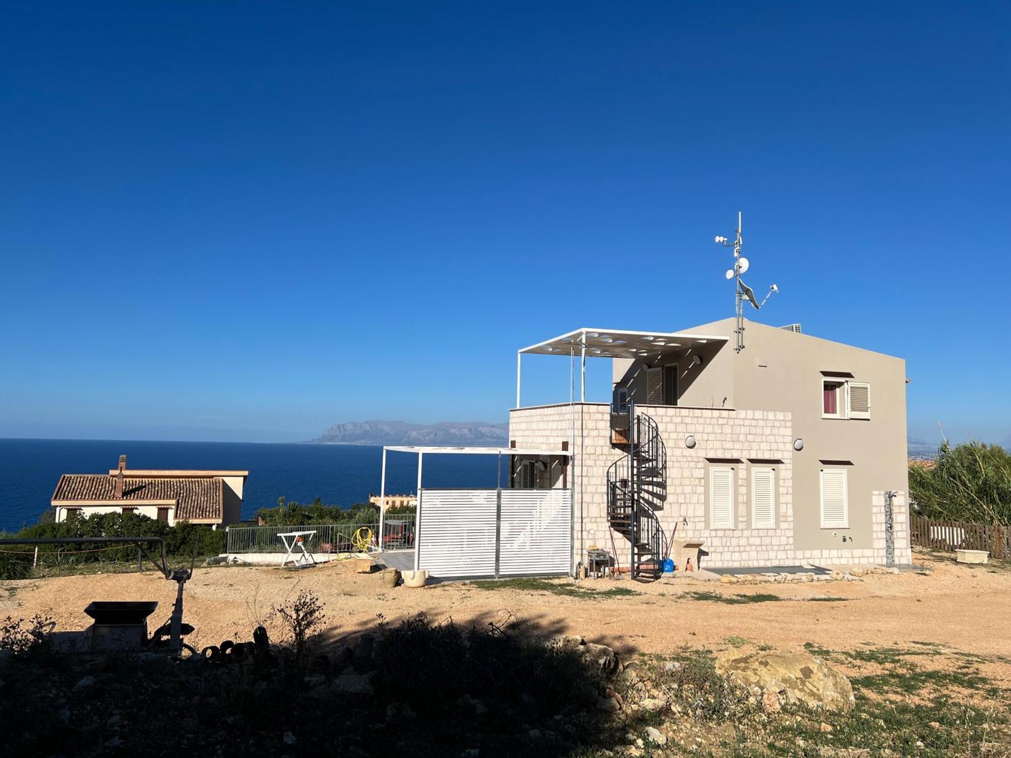 La Finestra Sul Mare Dello Zingaro Villa Scopello  Luaran gambar